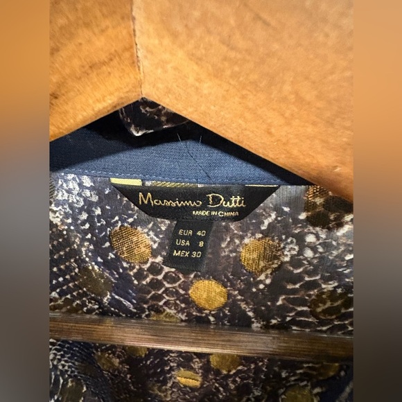🌟 MASSIMO DUTTI🌟 Mulberry Silk Blend Blouse - Picture 3 of 10